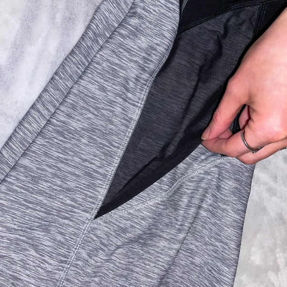 Victoria Secret PINK BONDED Legging Mesh Mint Aqua Black Grey NWOT - Picture 7 of 8